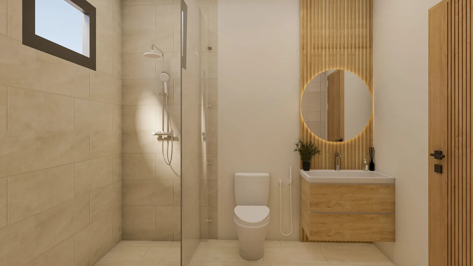 Communal upstairs bathroom