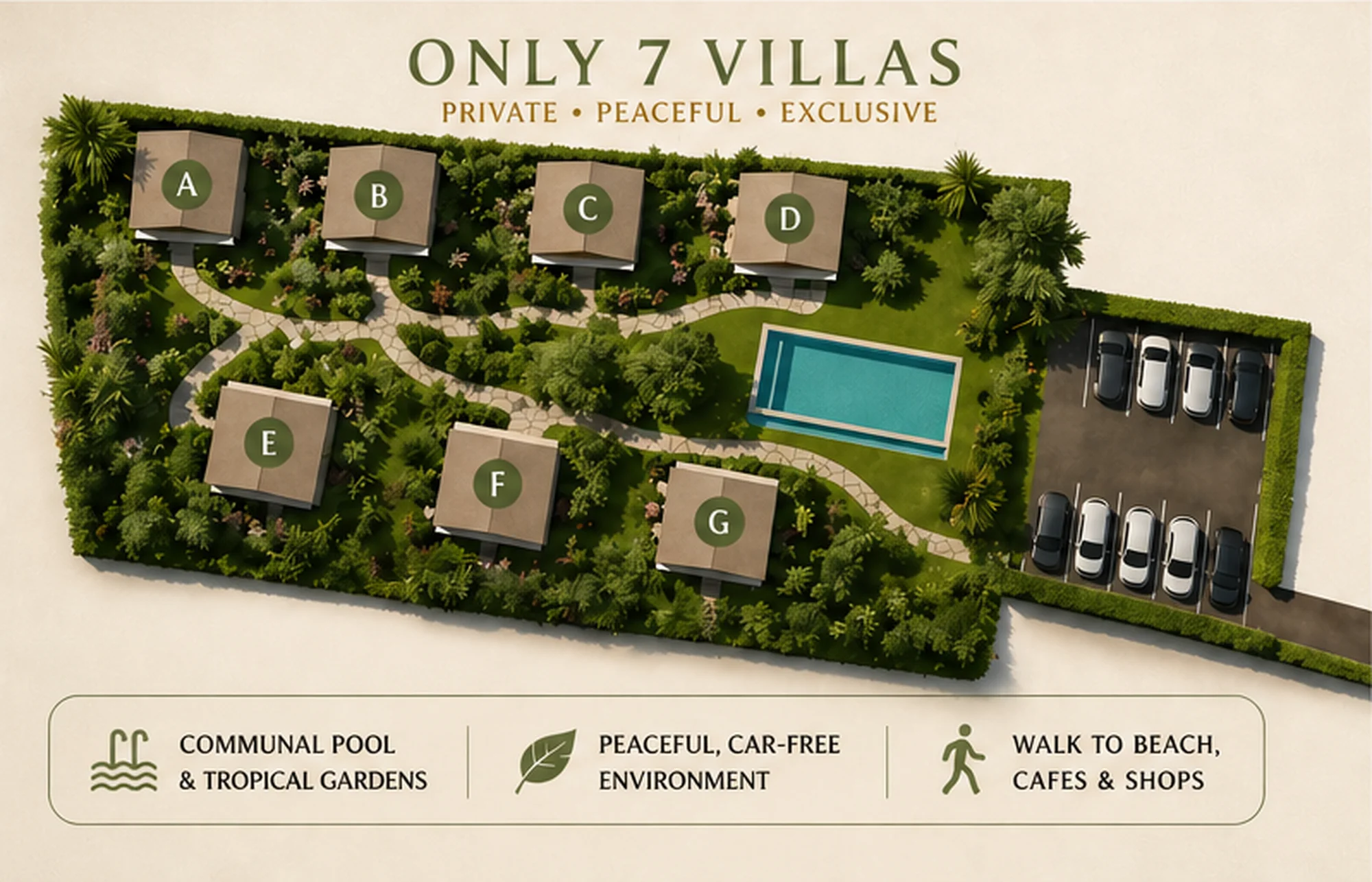 Hikaru Garden site plan and specifications